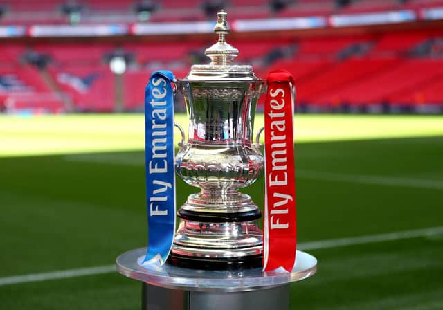 The FA Cup.  (Photo by Catherine Ivill/Getty Images)