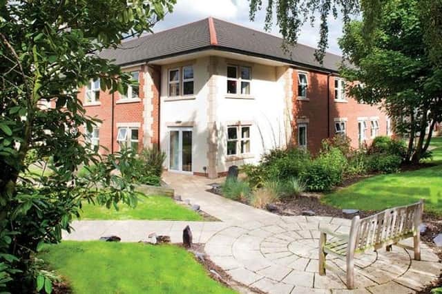 Clipstone Hall and Lodge is a purpose-built care home. surrounded by gardens.