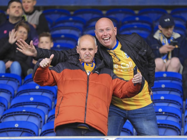 Mansfield Town ended the season in style with a comfortable win over Exeter City.