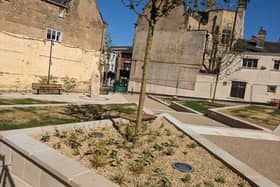 A recent photo of the memorial garden. Photo: Councillor Ben Brown.