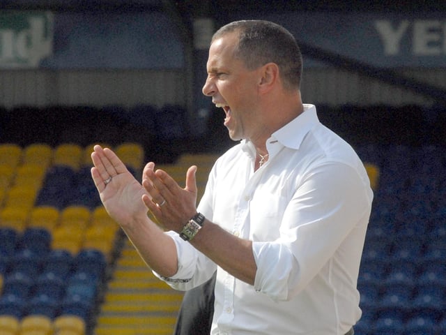 Stags boss David Holdsworth.