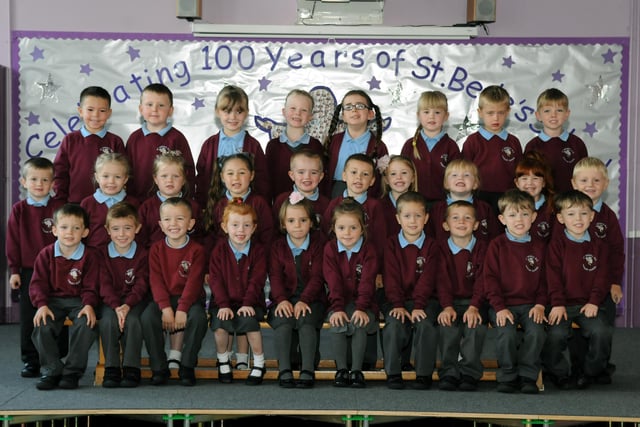 Miss McCabe's reception class was pictured in 2014. Can you spot anyone you know?