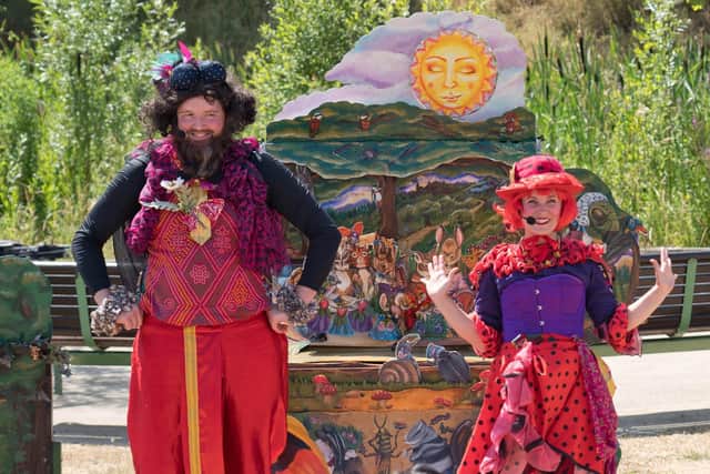 The magical Ugly Bugs Wingding will be performing in the Visitor Centre amphitheatre