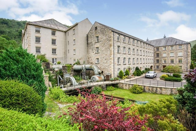 This one-bedroom flat at Bobbin Mill, Cressbrook, has an asking price of £200,000 and isn't far from the church of St John the Baptist in Tideswell, known as the 'Cathedral of the Peak' for its size and grandeur. (https://www.zoopla.co.uk/for-sale/details/55698496)