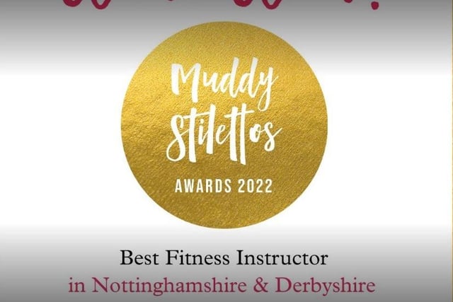 Lorna Marie Fitness in Lowdham won fitness instructor of the year.