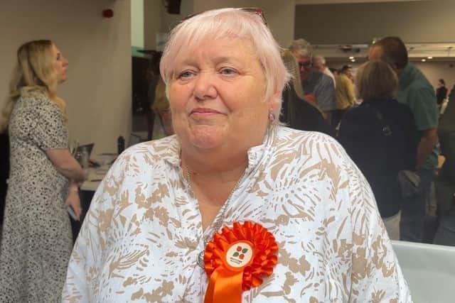 Coun Teresa Cullen won Broxtowe Alliance's first county council seat last May, defeating the Labour group leader. Photo: Submitted