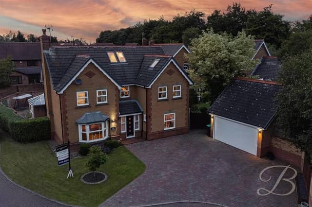 This grand family residence is in the prestigious area of Berry Hill
