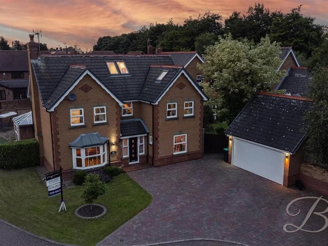 This grand family residence is in the prestigious area of Berry Hill