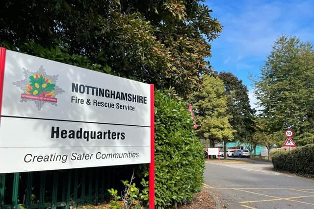 Nottinghamshire Fire & Rescue Service is seeing more support staff leave than expected.