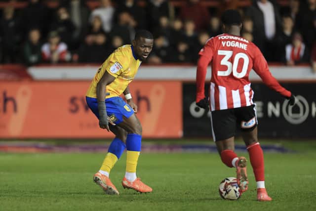 Action during the Sky Bet League 1 match against Exeter City FC at St James Park   Photo credit : Chris & Jeanette Holloway / The Bigger Picture.media