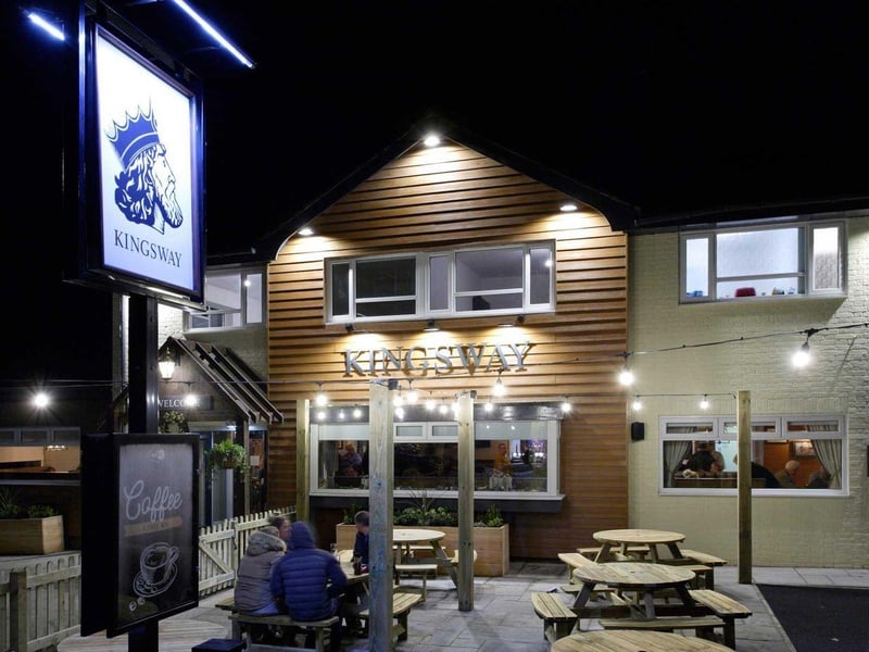 The Kingsway is a great British pub at the heart of the Kirkby, with a warm welcome and family friendly atmosphere Rated: 4.2 (389 reviews)