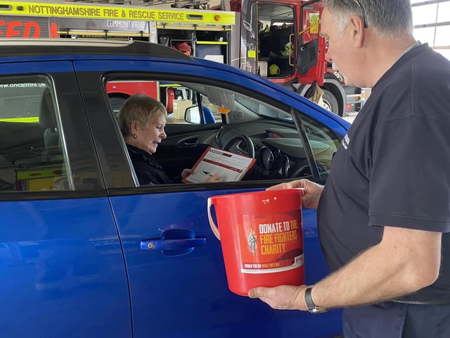 The event helped raise money for The Fire Fighters Charity