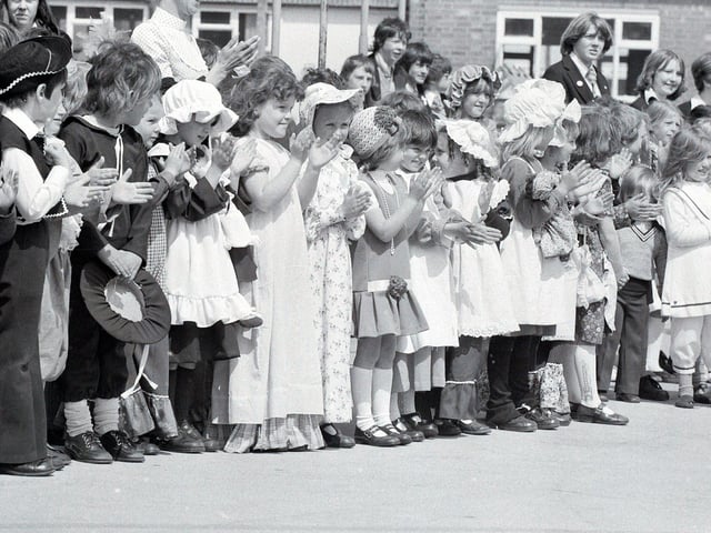 1977 Shirebrook Model Village Infants School Queen's Silver Jubilee event