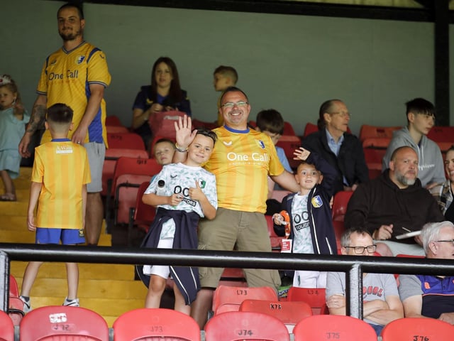 Mansfield Town secured a comfortable 1-0 win at Grimsby Town at the weekend.