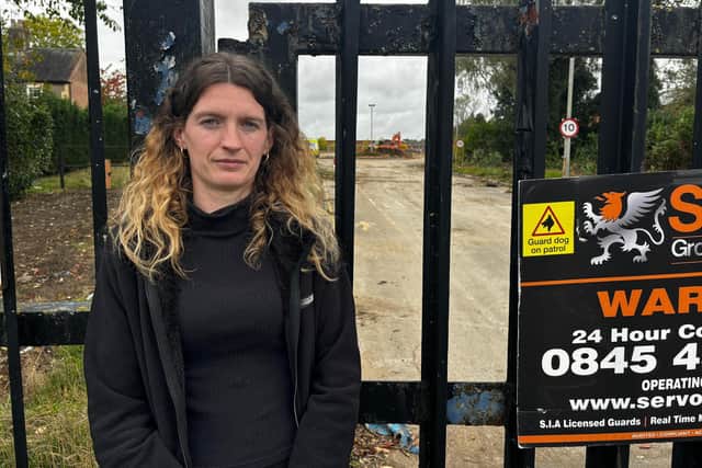 Eastwood resident Demi Green is saddened by the loss of wildlife caused by the new Raleigh site housing development. Photo: Submitted