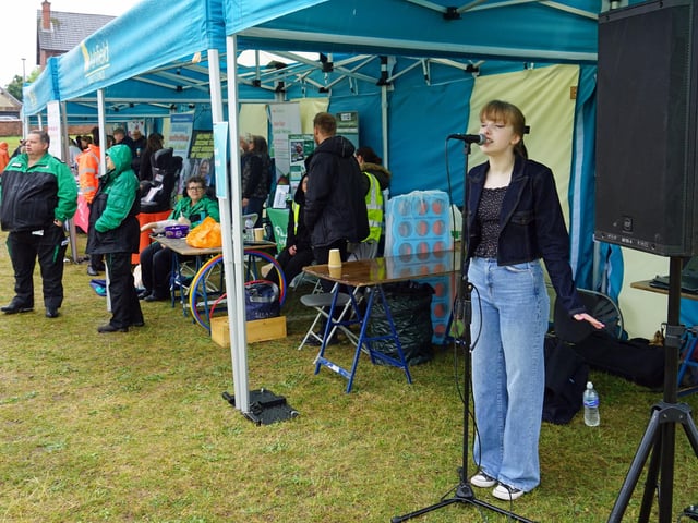 Ashfield family wellbeing roadshow was held at Morven Park, Kirkby.