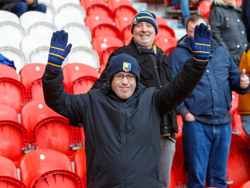 An army of over 3,300 Mansfield Town supporters roared Stags on to victory at Doncaster. Can you spot someone you know?