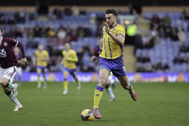 Rhys Oates in full flight at Burnley. Photo by Chris & Jeanette Holloway / The Bigger Picture.media