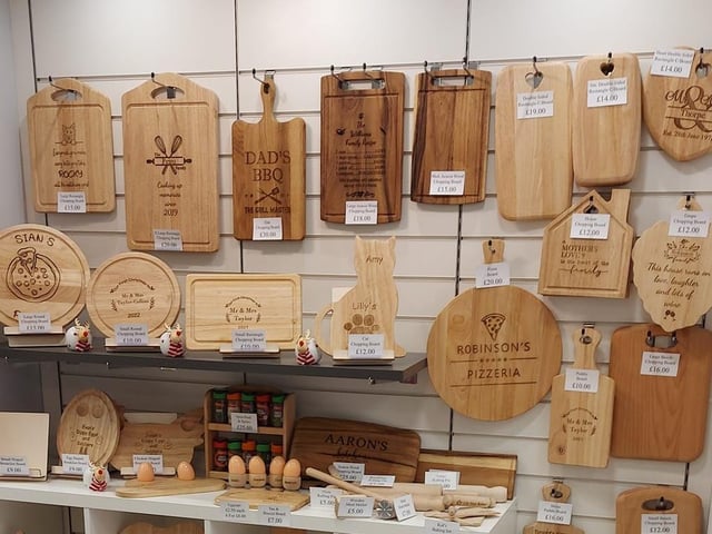 Nana's Personalised Gifts, in Sutton's Idlewells Shopping Centre, was recommended by readers.