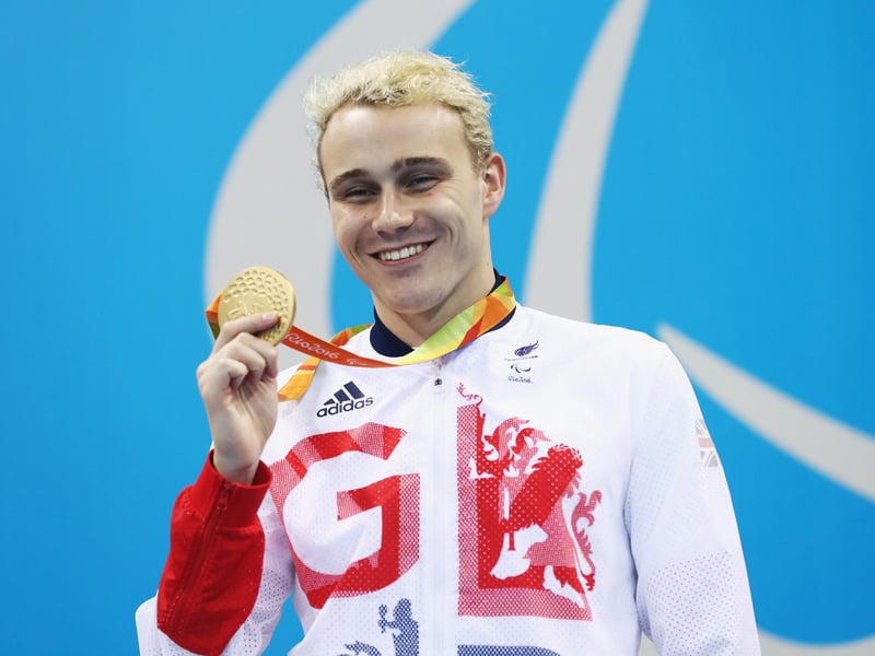 Ashfield's Ollie Hynd MBE is a multiple medal winner having shone on the big stages. He won the gold medal in the 400 m freestyle S8, beating the world record in the final, and the 200m individual medley SM8, also in a world record, during the 2016 Rio Paralympics. Ollie swam at both London 2012 and Rio 2016. After changes to his classification, he decided to retire from competitive sport in 2021. Ollie is the brother of fellow Paralympian, Sam Hynd.
