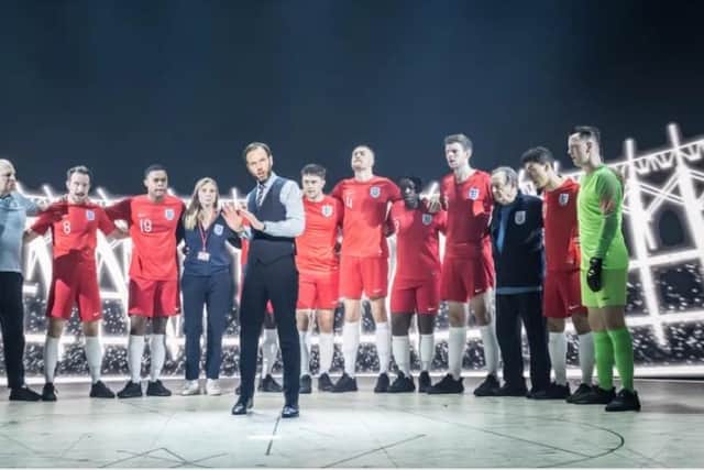 The cast of Dear England on tour. (Picture: © Marc Brenner)