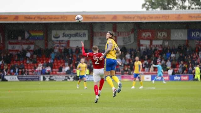 Aden Flint is one of Mansfield Town's best earners on the new FM24 game.