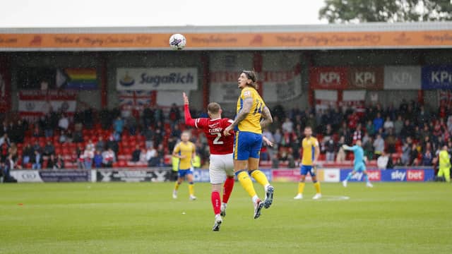 Aden Flint was one of Mansfield Town's highestw earners in 2023.