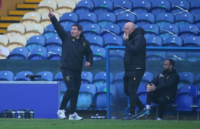 Nigel Clough wants to make the One Call Stadium difficult for away teams. (Photo by James Gill - Danehouse/Getty Images)