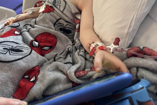 Mason is fundraising for HeartLink Children’s Charity, whose support has meant so much to him and his family.