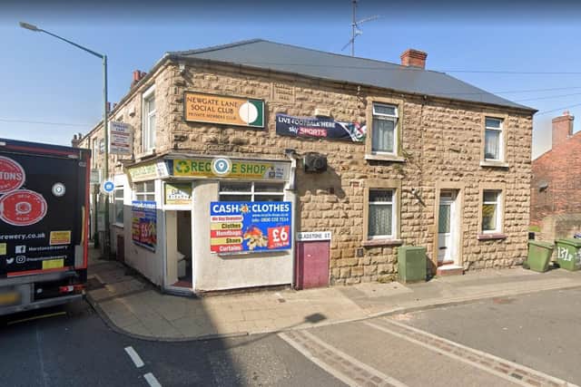 Newgate Lane Social Club, on the corner of Newgate Lane and Gladstone Street.