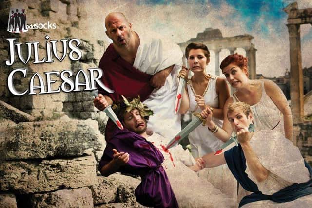 Oddsocks Productions presents Julius Caesar in the open air at Titchfield Park on 30 June at 5pm