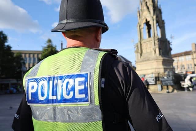 Mansfield town centre. Image: Nottinghamshire Police.