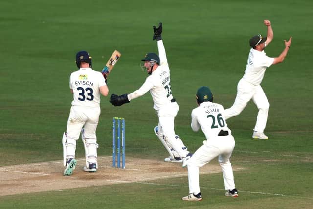 Tom Moores has extended his deal with Nottinghamshire.