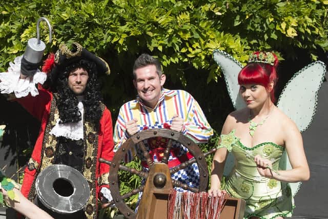 Marc Baylis, Adam Moss and Holly Atterton are reprising their roles from Peter Pan this year.