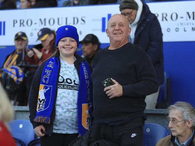 Stags fans at the Leyton Orient game. Photo by Chris & Jeanette Holloway/The Bigger Picture.media