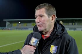Stags boss Nigel Clough. Photo Jeanette & Adam HOLLOWAY @ The Bigger Picture.media
