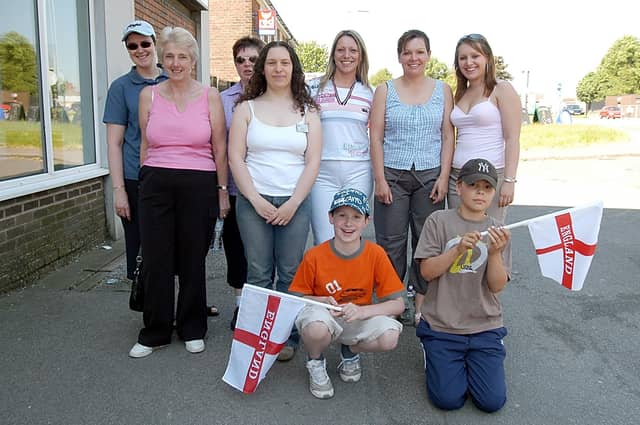 These super slimmers from a Sutton Slimming World class were braving the heatwave in 2006. They were doing a sponsored walk from Sutton to Mansfield in aid of Cancer Research.