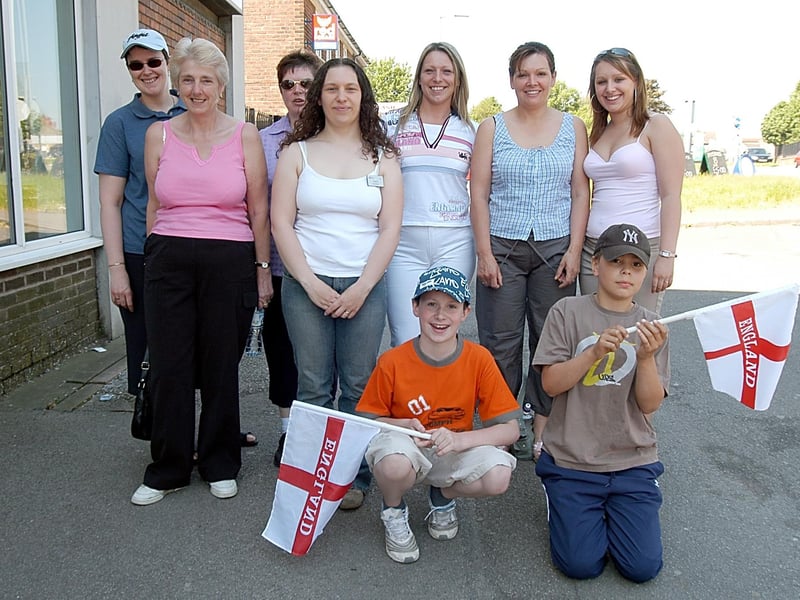 These super slimmers from a Sutton Slimming World class were braving the heatwave in 2006. They were doing a sponsored walk from Sutton to Mansfield in aid of Cancer Research.