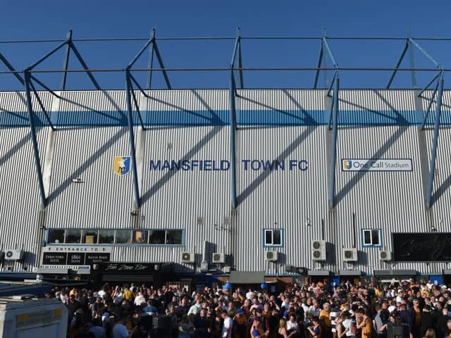 Mansfield Town's One Call Stadium will be cashless this season.