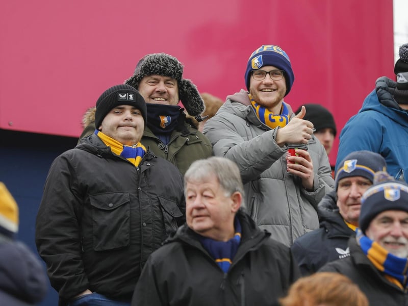 Mansfield Town kept up their good form with a win at Stockport County.
