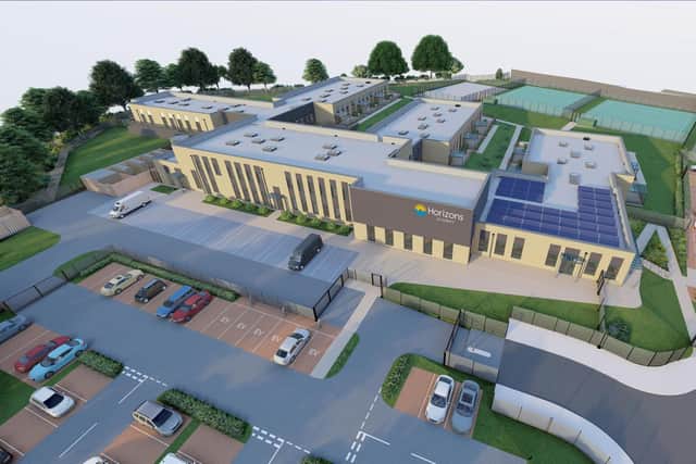 Artist impression of the new SEND school