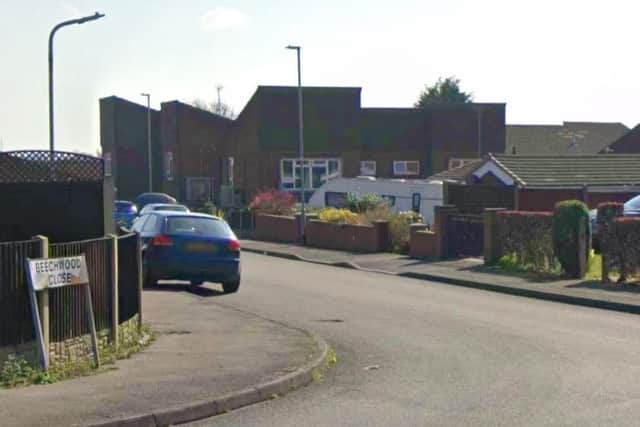 Two people have been arrested after a man was stabbed on Beechwood Close in Skegby. Photo: Google