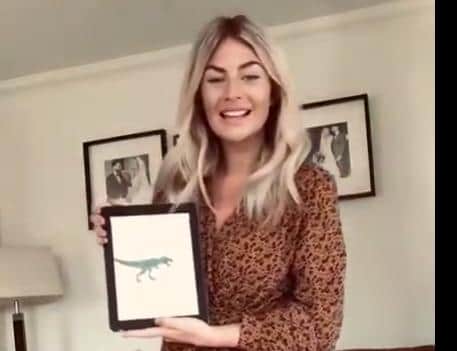 Jade Toplis, writing as Jade Millington, reads "The Coronavirus Rex"