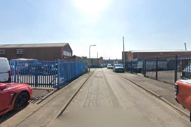 Cursham Street in Sutton, where Ashfield Tyres is located. (PHOTO BY: Google Maps)