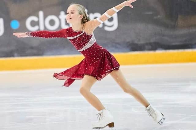Ten-year-old Darja from Mansfield is currently ranked the nation’s best ice-skater for her age group.