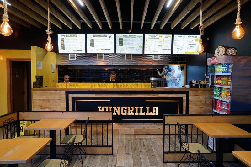 The new Hungrilla restaurant was awarded a five rating after inspection on January 4.