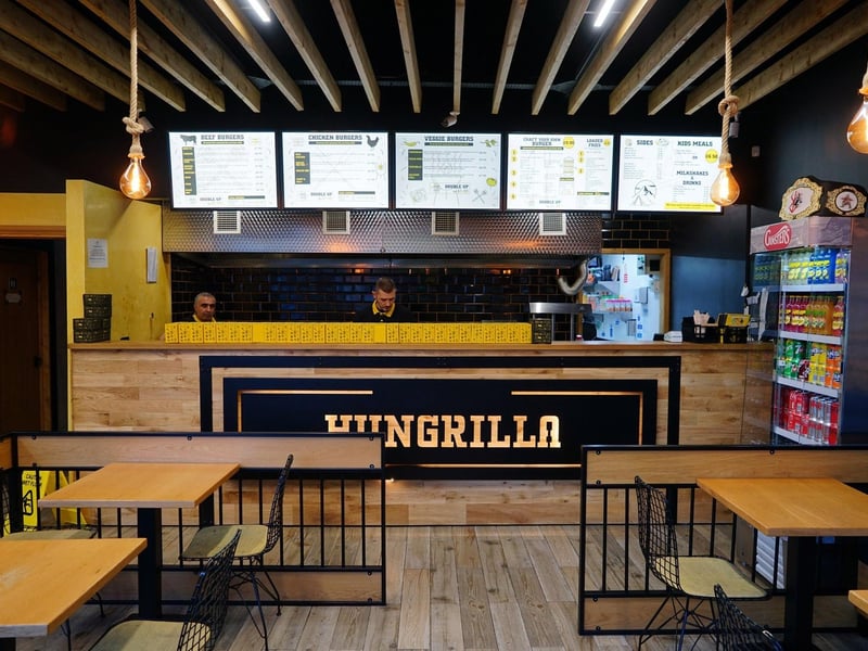 The new Hungrilla restaurant was awarded a five rating after inspection on January 4.