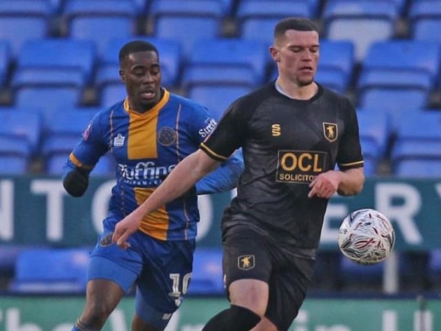 Matt Preston takes control for Stags.
