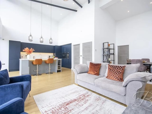 The property has been designed and finished to a high standard and stylishly decorated throughout