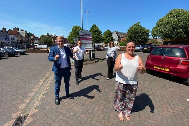 Councillors in Sutton have welcomed the move introduce free parking in all council-owned car parks throughout December. Photo: ADC